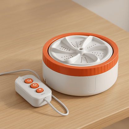 💜 MiniTurboWash™ – Lave où tu veux, quand tu veux Mini machine à laver USB portable – Idéale pour vêtements, vaisselle, voyages et petits espaces - FaciliCasa