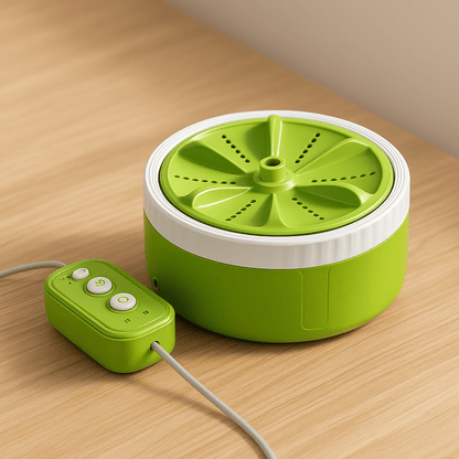 💜 MiniTurboWash™ – Lave où tu veux, quand tu veux Mini machine à laver USB portable – Idéale pour vêtements, vaisselle, voyages et petits espaces - FaciliCasa