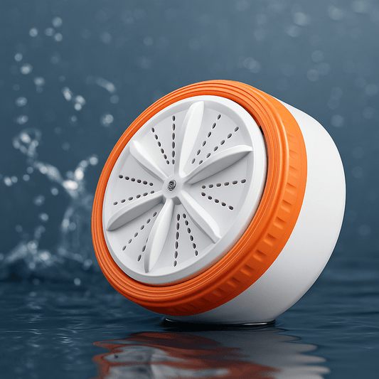 💜 MiniTurboWash™ – Lave où tu veux, quand tu veux Mini machine à laver USB portable – Idéale pour vêtements, vaisselle, voyages et petits espaces - FaciliCasa