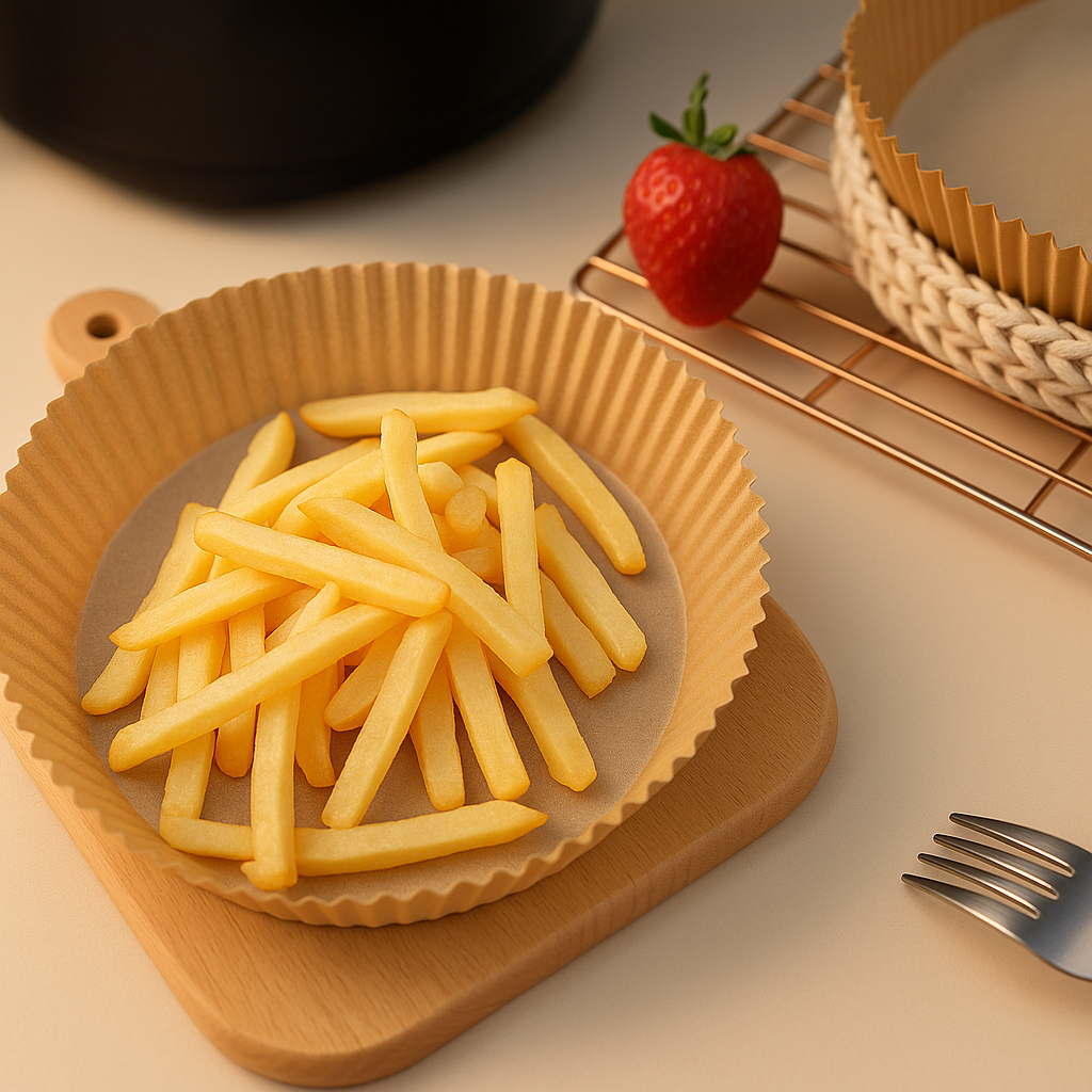 🔥 AirPap'Clean™ - Le papier cuisson ultime pour ton Air Fryer !