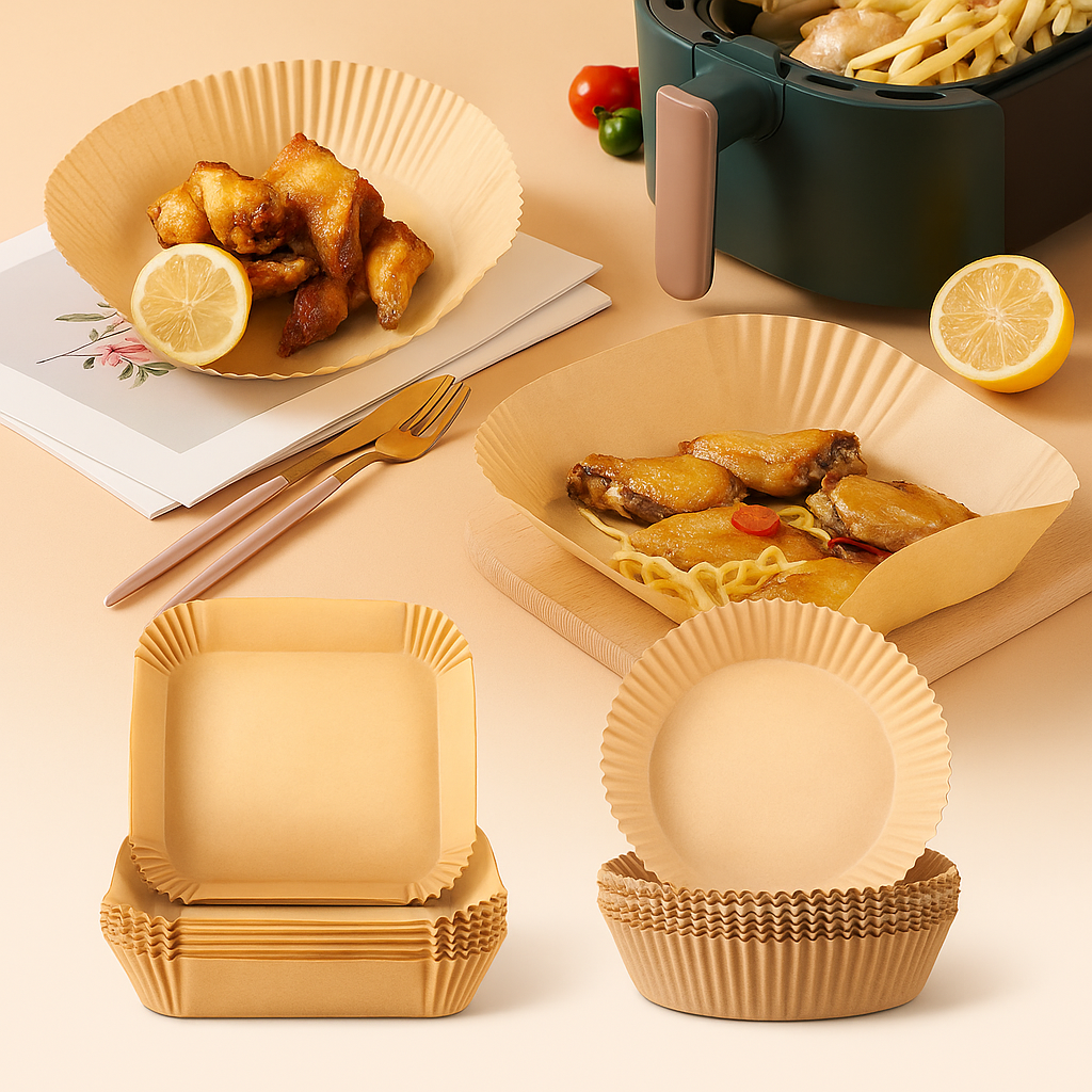 🔥 AirPap'Clean™ - Le papier cuisson ultime pour ton Air Fryer !