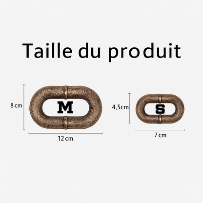 🐕 PitouLink™ – Laisse design effet chaîne en fer pour chiens stylés & costauds - FaciliCasa