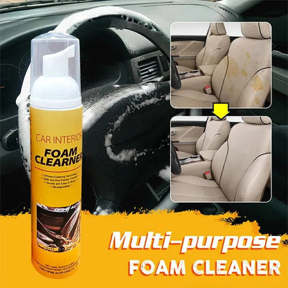 💥 PowerFoam™ - Mousse nettoyante multi - usages ultra efficace pour voiture, maison, cuir, plastique et surfaces difficiles - FaciliCasa