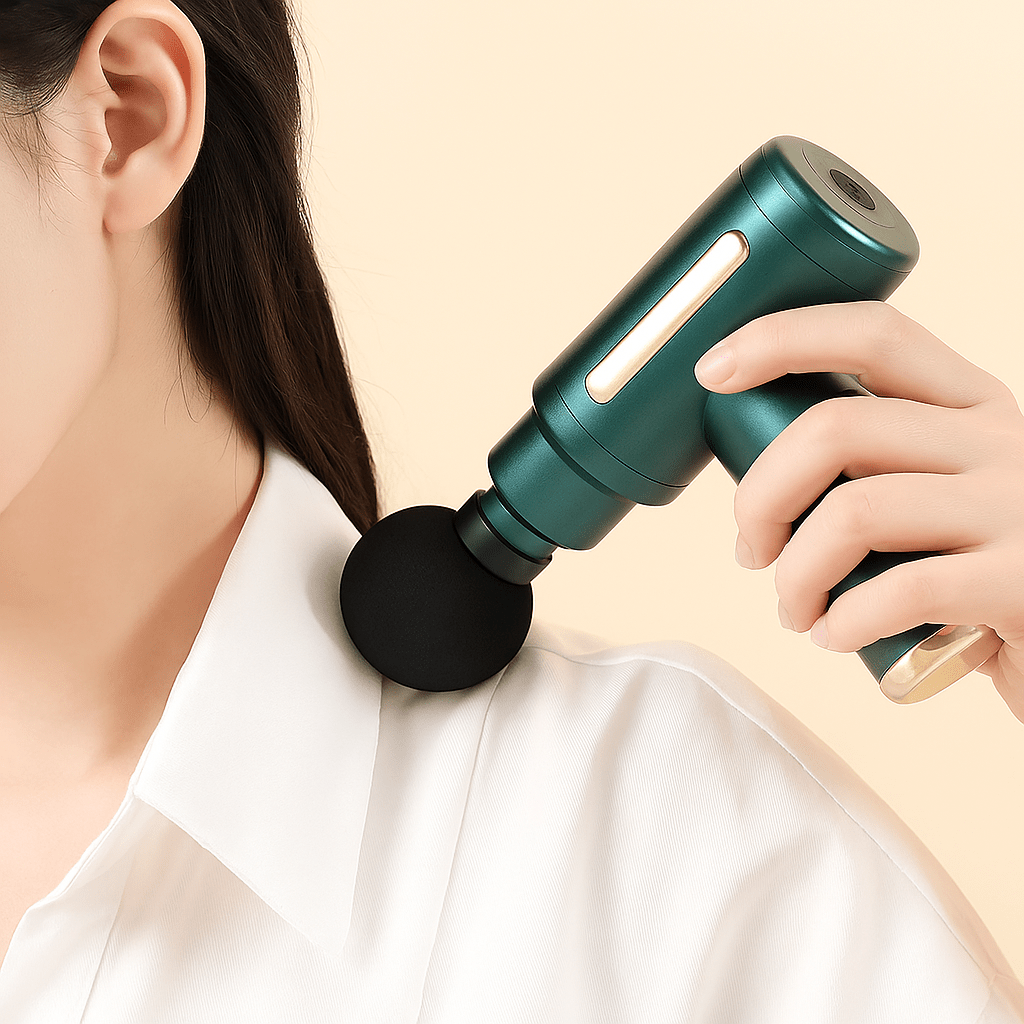 PowerRelax™ – Mini Pistolet de Massage Portable pour Tensions Musculaires et Récupération Express - FaciliCasa