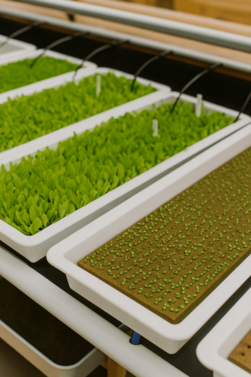 🔥 RockGrow™ – Bouchons de Germination en Laine de Roche – Lancement Facile et Propre de Vos Semis de Jardin et Cultures Hydroponiques - FaciliCasa