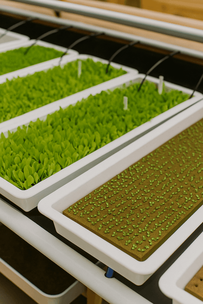 🔥 RockGrow™ – Bouchons de Germination en Laine de Roche – Lancement Facile et Propre de Vos Semis de Jardin et Cultures Hydroponiques - FaciliCasa