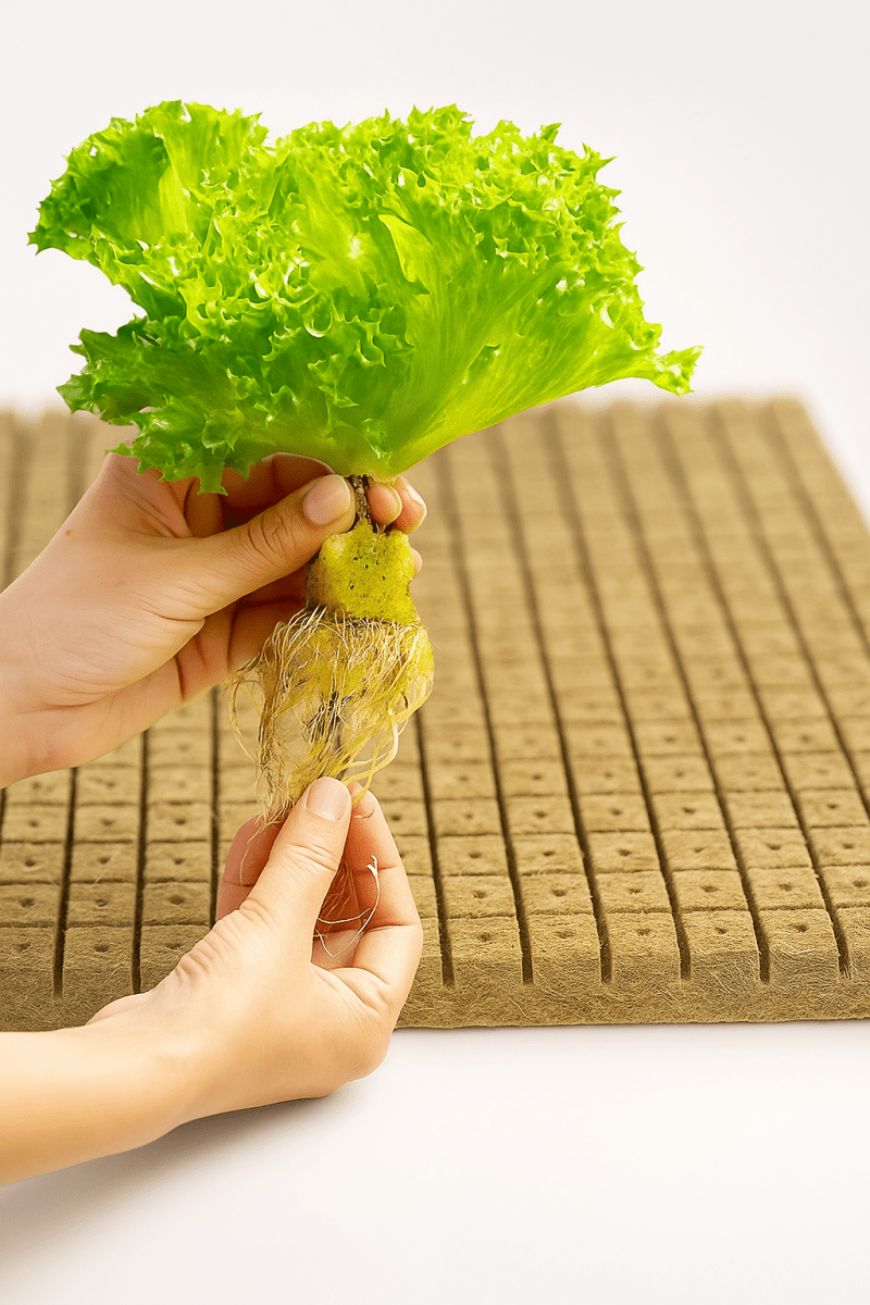 🔥 RockGrow™ – Bouchons de Germination en Laine de Roche – Lancement Facile et Propre de Vos Semis de Jardin et Cultures Hydroponiques - FaciliCasa