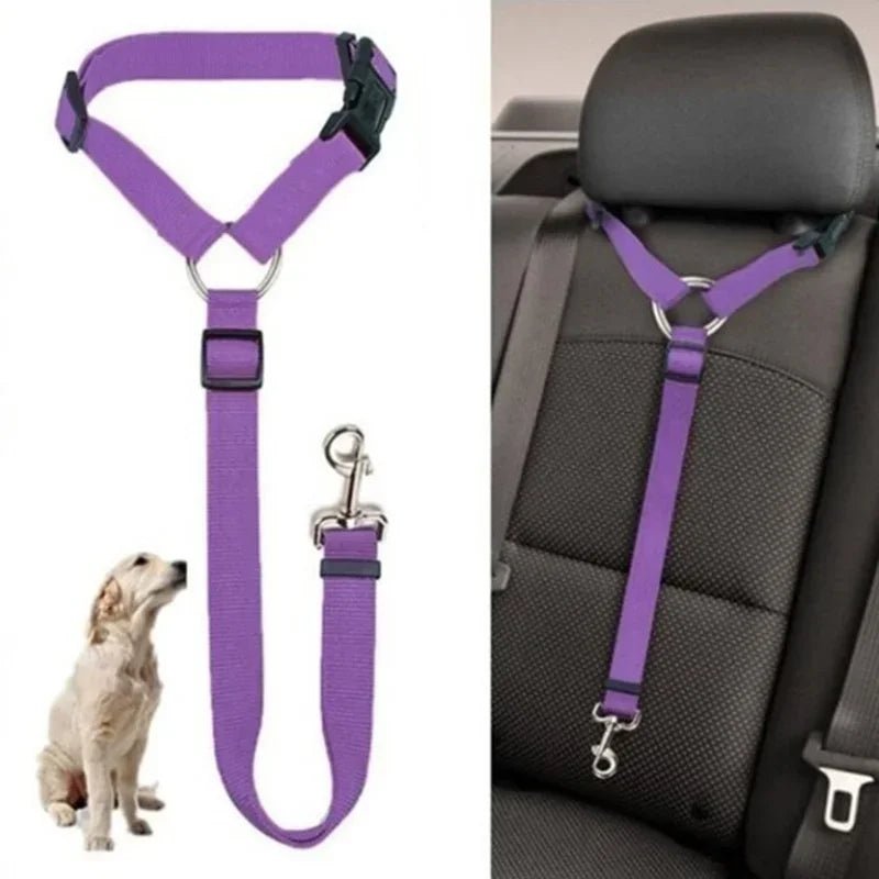 🐾 SafeRide™ - Ceinture de sécurité pour chien – Protégez votre compagnon à quatre pattes en voiture - FaciliCasa