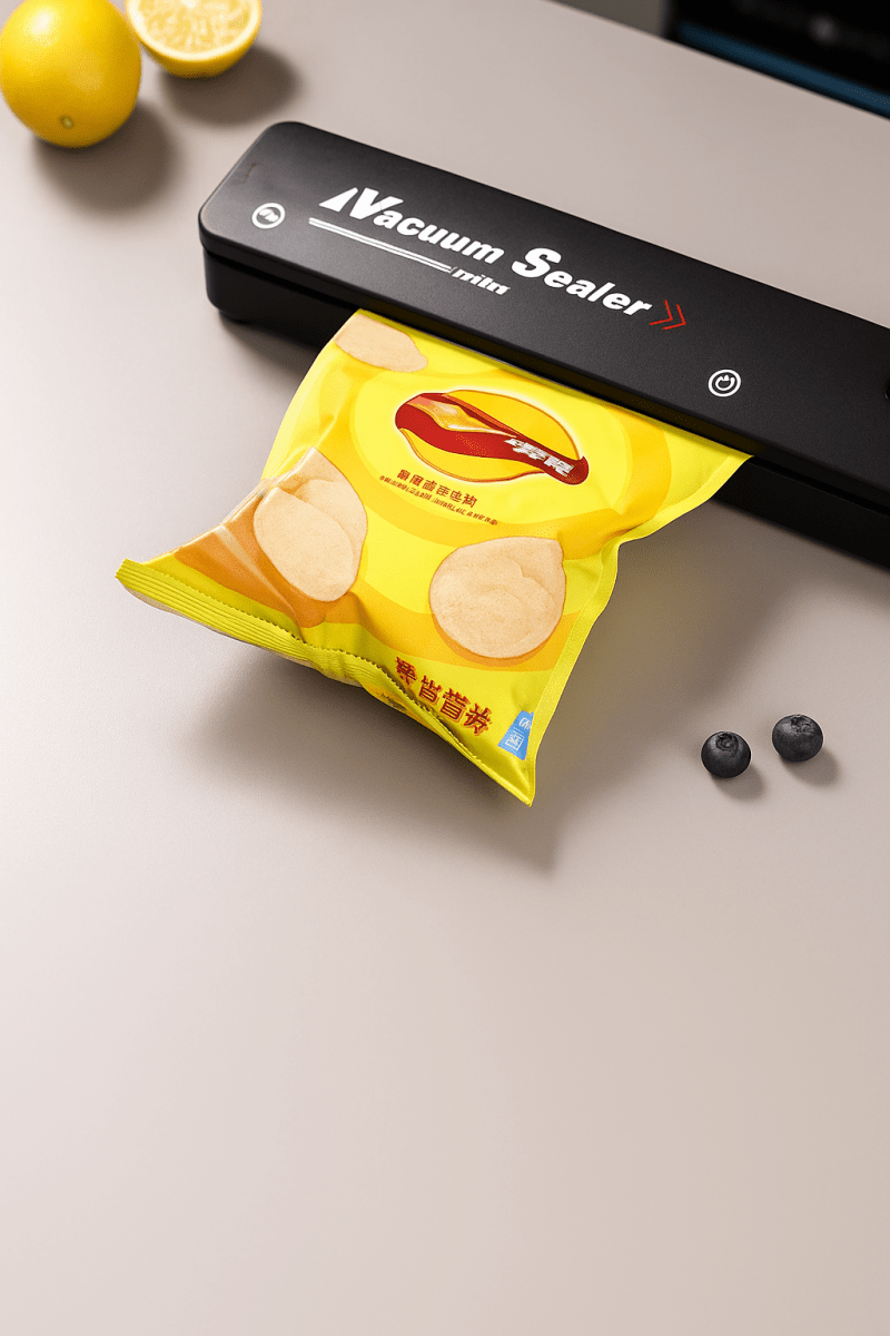 SealFresh™ – Machine de Mise Sous Vide Automatique - Conservez Vos Aliments 5x Plus Longtemps - FaciliCasa