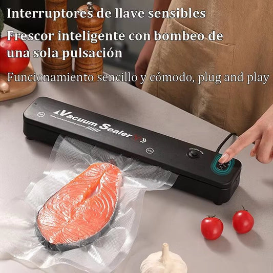 SealFresh™ – Machine de Mise Sous Vide Automatique - Conservez Vos Aliments 5x Plus Longtemps - FaciliCasa
