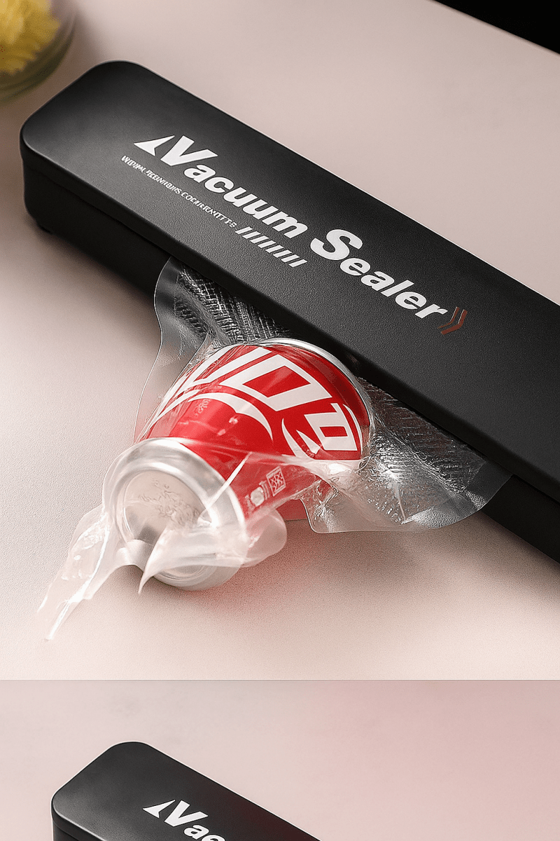 SealFresh™ – Machine de Mise Sous Vide Automatique - Conservez Vos Aliments 5x Plus Longtemps - FaciliCasa