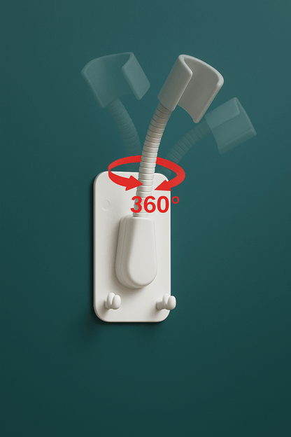 ShowerStick™ - Support de Douche Sans Perçage, Réglable et Ultra Pratique - FaciliCasa