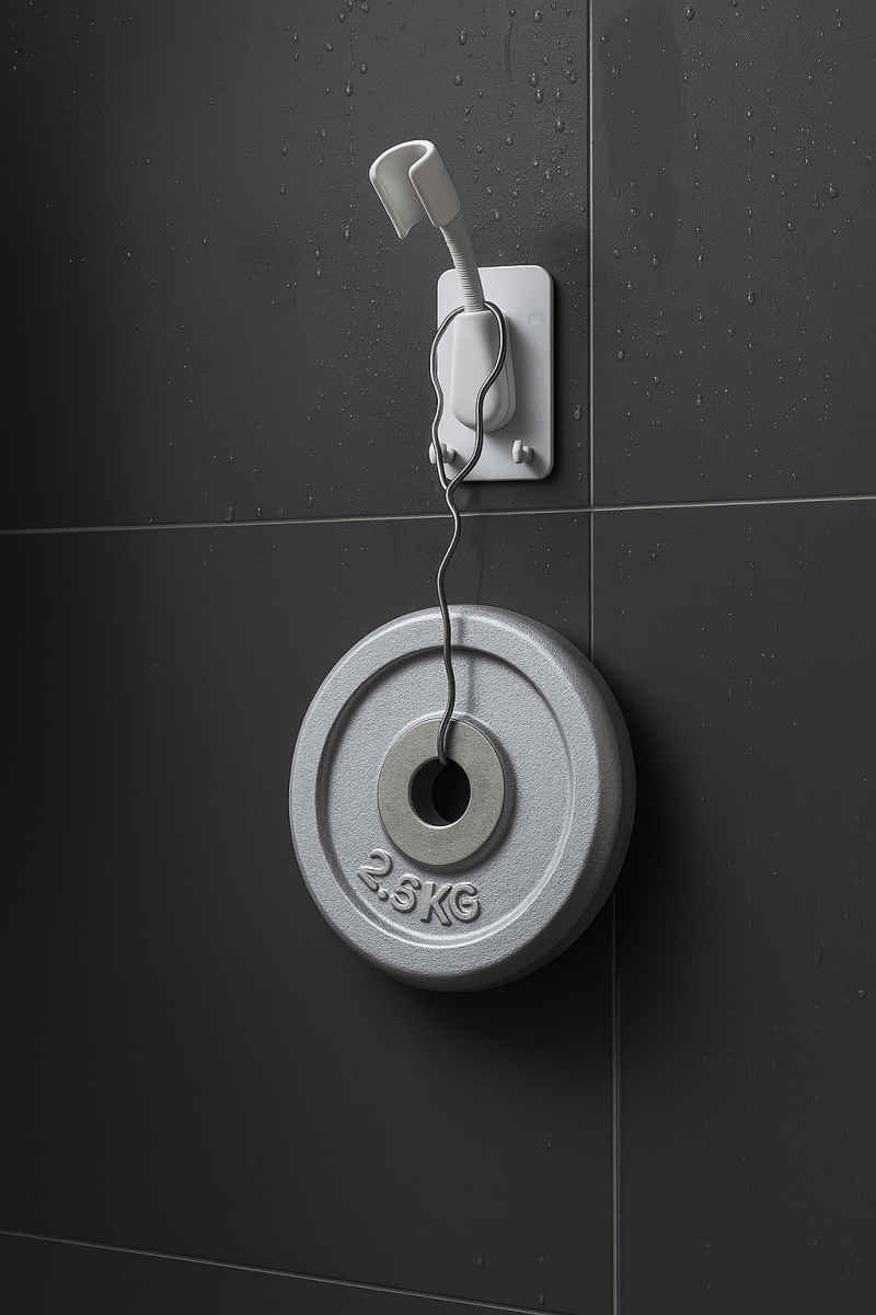 ShowerStick™ - Support de Douche Sans Perçage, Réglable et Ultra Pratique - FaciliCasa