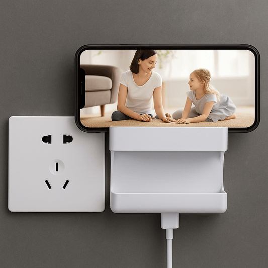 SmartHolder™ - Organiseur mural sans perçage pour télécommandes et téléphones, gain de place garanti - FaciliCasa