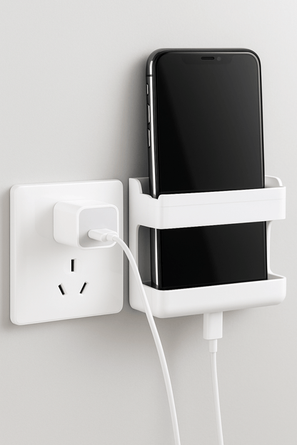 SmartHolder™ - Organiseur mural sans perçage pour télécommandes et téléphones, gain de place garanti - FaciliCasa