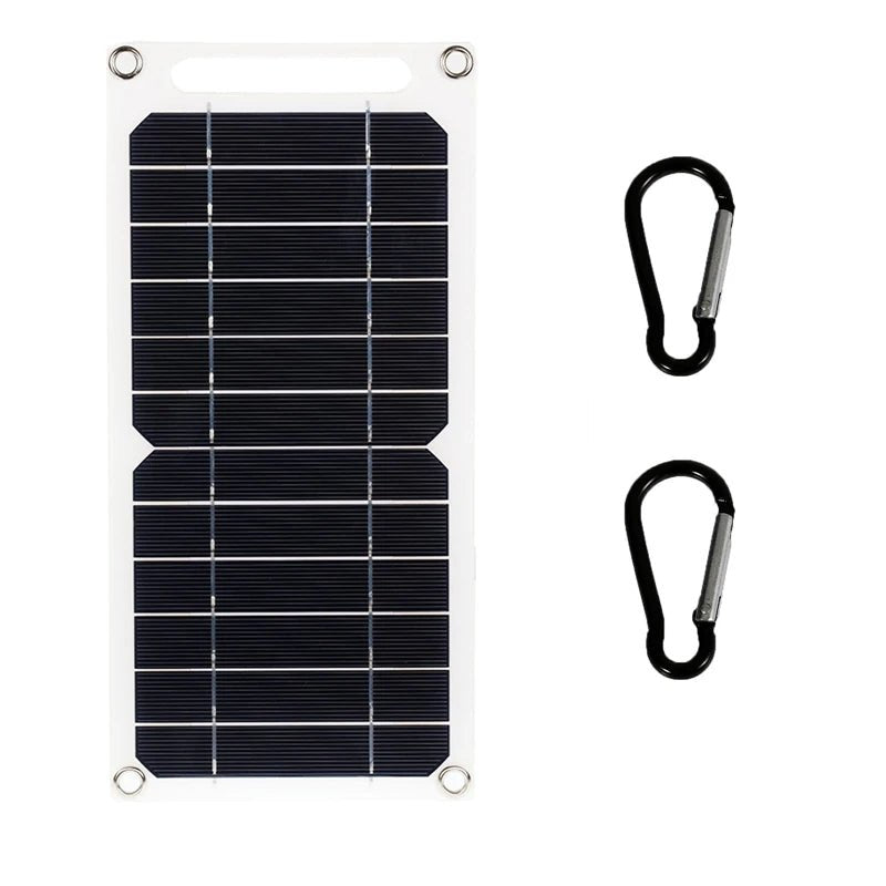 🔋 SolarGo™ – Panneau Solaire USB 30W Étanche – Recharge éco, partout, tout le temps - FaciliCasa