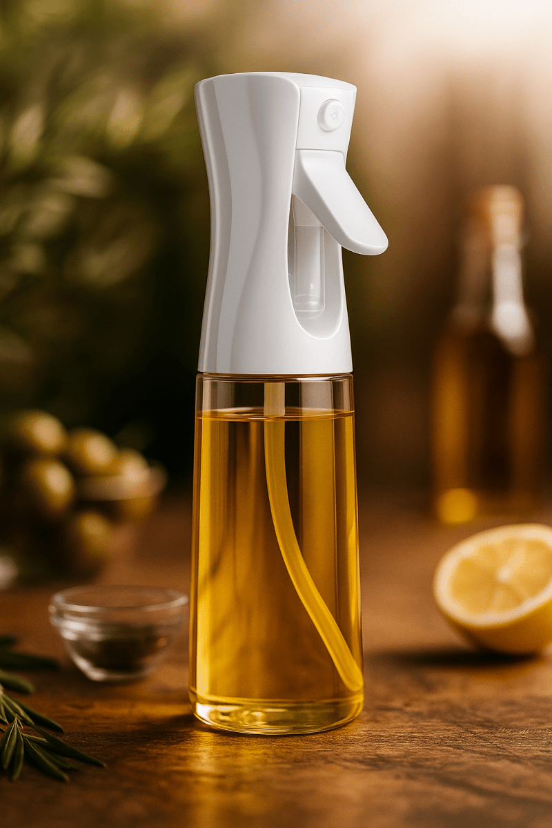 🧴 SprayChef™ – Pulvérisateur d’Huile Rechargeable pour Cuisson Saine et Maîtrisée - FaciliCasa