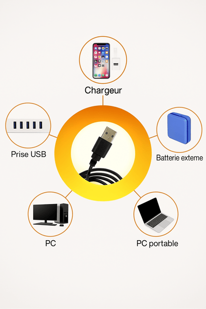 🌇 SunGlow™ - La lampe qui transforme chaque mur en coucher de soleil magique - FaciliCasa