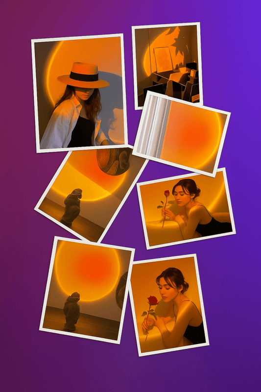 🌇 SunGlow™ - La lampe qui transforme chaque mur en coucher de soleil magique - FaciliCasa