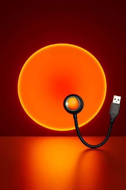 🌇 SunGlow™ - La lampe qui transforme chaque mur en coucher de soleil magique - FaciliCasa