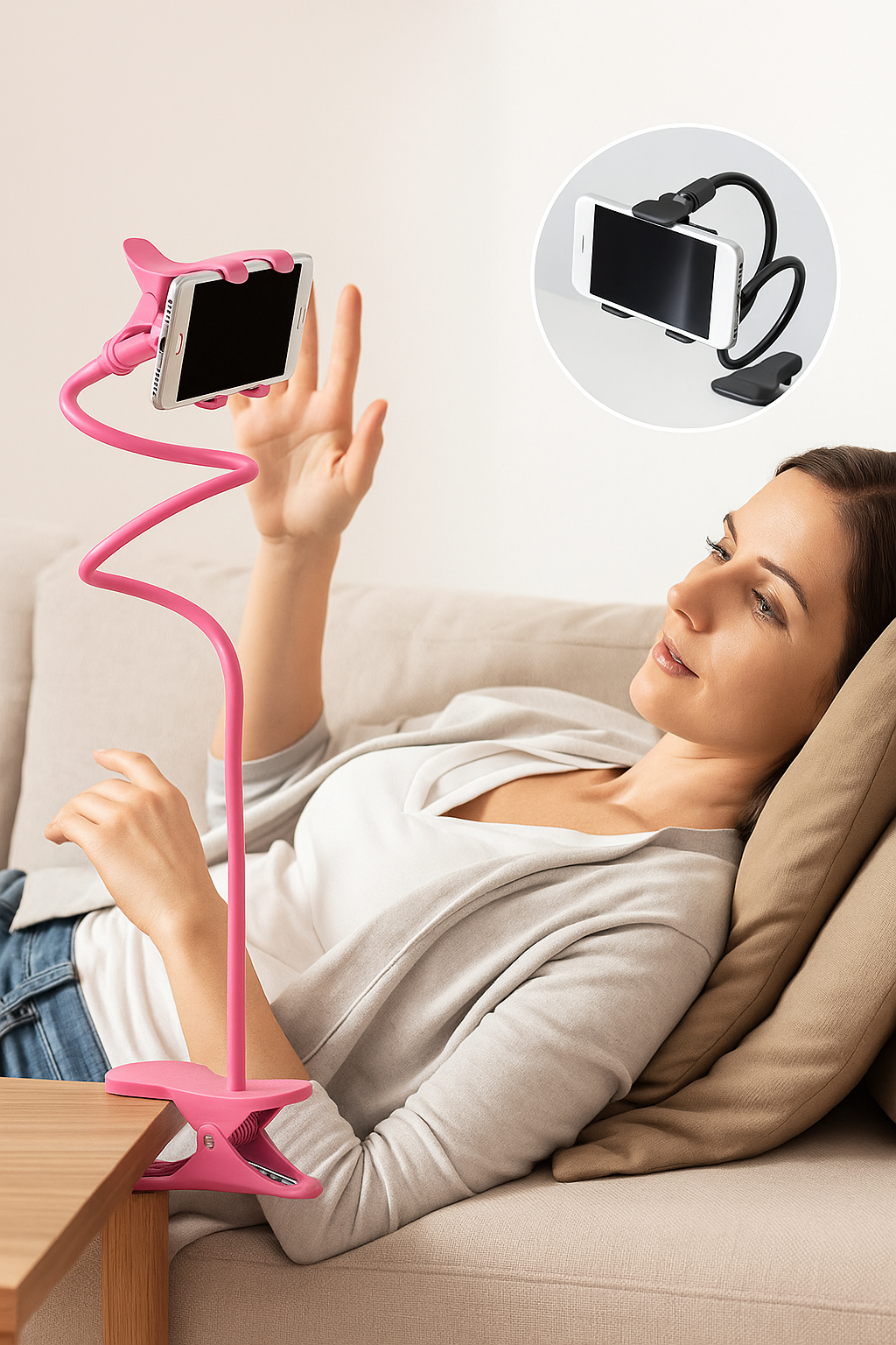 support téléphone pour lit

support téléphone pour table

bras mobile smartphone

support de téléphone 360°

support de téléphone clipsable

support pour vidéos mains libres