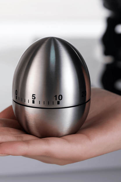 🕒 TimeMaster™ - Minuterie de Cuisine Mécanique Élégante en Acier Inoxydable - FaciliCasa