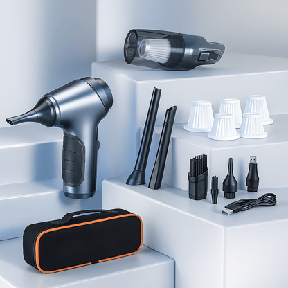 🚗 TurboClean™ - L'Aspirateur de Voiture Sans Fil Ultra - Puissant 15000PA - FaciliCasa