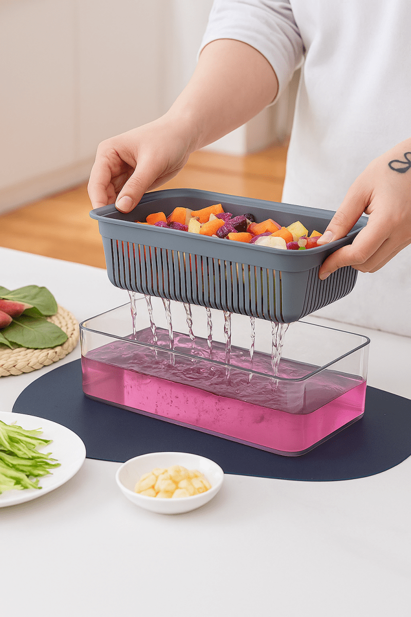 VeggiMaster™ - Hachoir Légumes 16 - en - 1 Ultra Polyvalent pour Cuisine Pro & Express - FaciliCasa