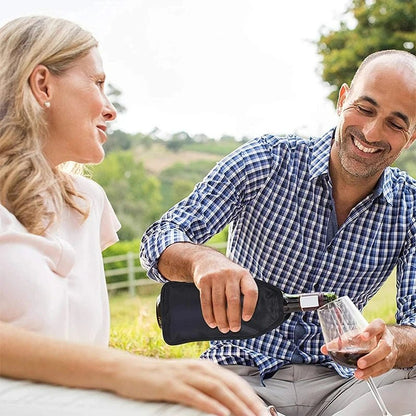 Wine Ice Bag Cooling Holder Jelly Picnic Beverage Nylon Wine Cooler Sleeve Soft Drink Rack Bar Tool Champagne Wine Bottle Covers - FaciliCasa